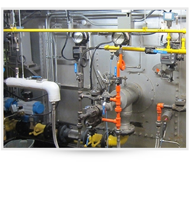 un système de chauffage au gaz naturel dans la région du Québec